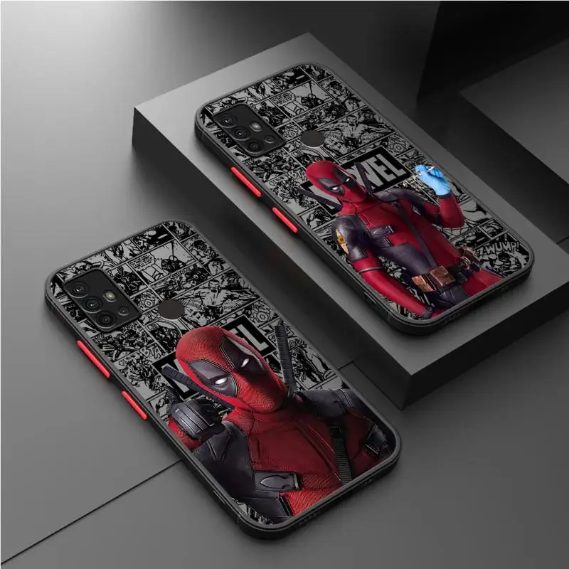 phone cases for Samsung Galaxy A24 case A33 A52s A12 5G A35 A53 A32 A13 A14 A15 Luxury Cover fundas Deadpool Mutants Wolverine