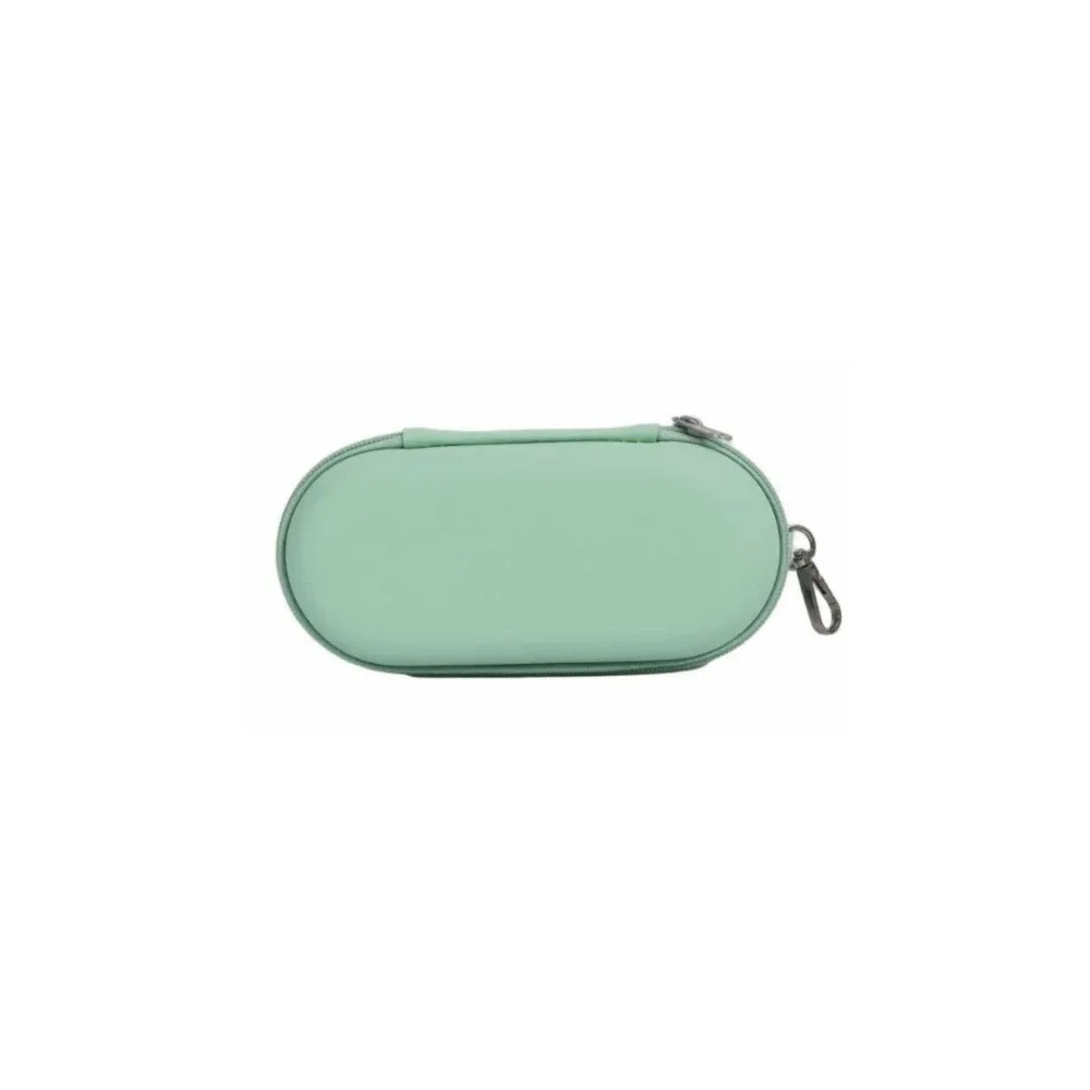 Simple PU Glasses Storage Bag Dual Waterproof Eyeglasses Case Large Capacity Dustproof Sunglasses Cover Female