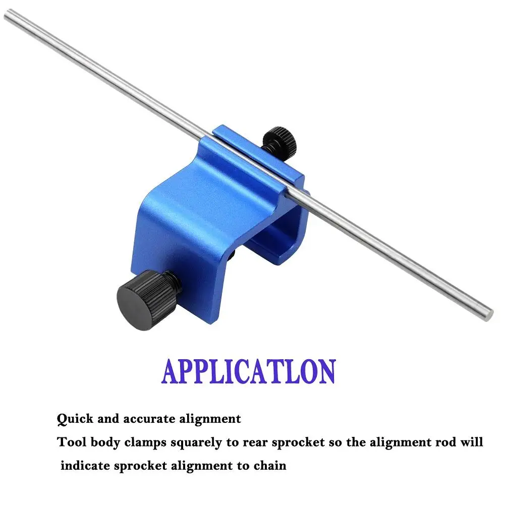 Chain Alignment Tool Compatible For Motorcycles Atvs 08-0048 Quick Accurate Alignment Tool Repair Part Adjusting Alignment Tool