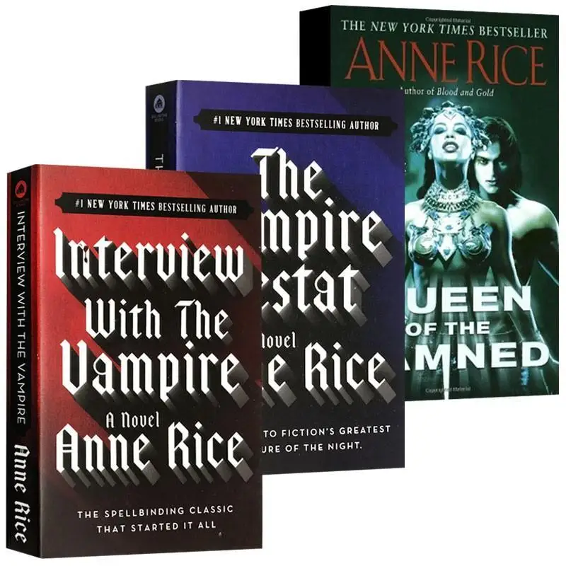 

Interview with The Vampire/3 Sets English Original / The Vampire / Mystery, Thriller & Suspense/Vampire Literature