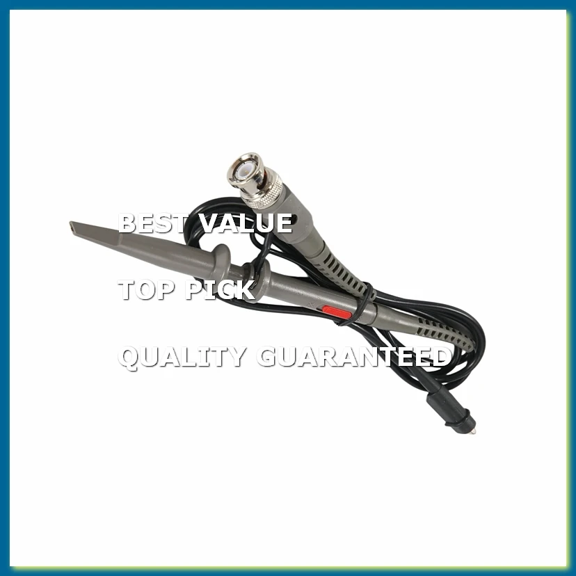 P6100 BNC Oscilloscope Probe 100MHz High Scope Analyzer Alligator Clip Probes Test Leads Probe