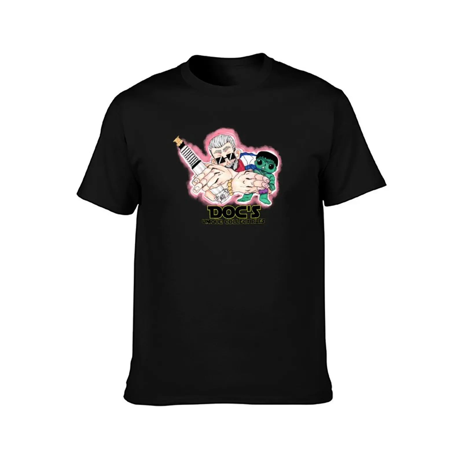 Doc's Unique Collectibles by Sophia T-Shirt Festive Simple T-Shirt