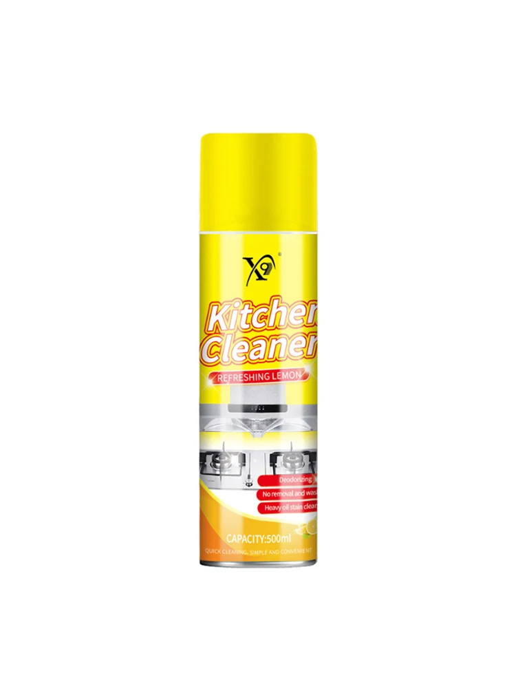 NEW Kitchen Oven Cleaner Dirty Kitchen Heavy Oil Household Range Hood Foam Cleaner No-Rinse Remove Oil Stains 500ml Universal