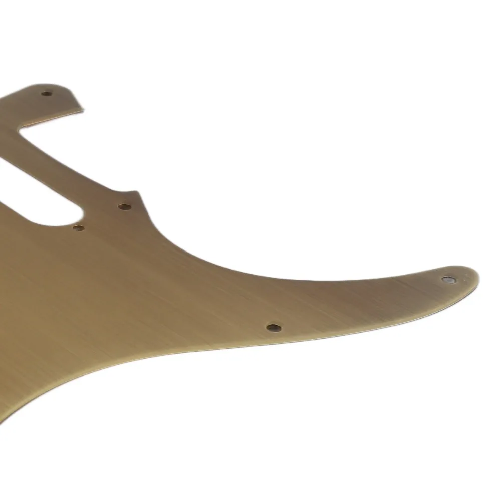 ​HSS Configuration​ ​Guitar Pickguard​ Aluminum Alloy ​Anti Scratching​ ​Electric Guitar Scratch Plate​ ​Bronze Guitar Plate​