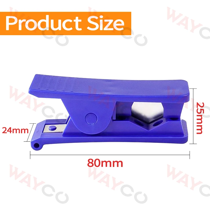 1 STÜCKE Schlauchschneider Nylon PE Kunststoffrohr Rohr Schläuche Schere PVC PU Gummi Silikon Pneumatisches Werkzeug Schnitt Bis Zu 16mm – Detail 1