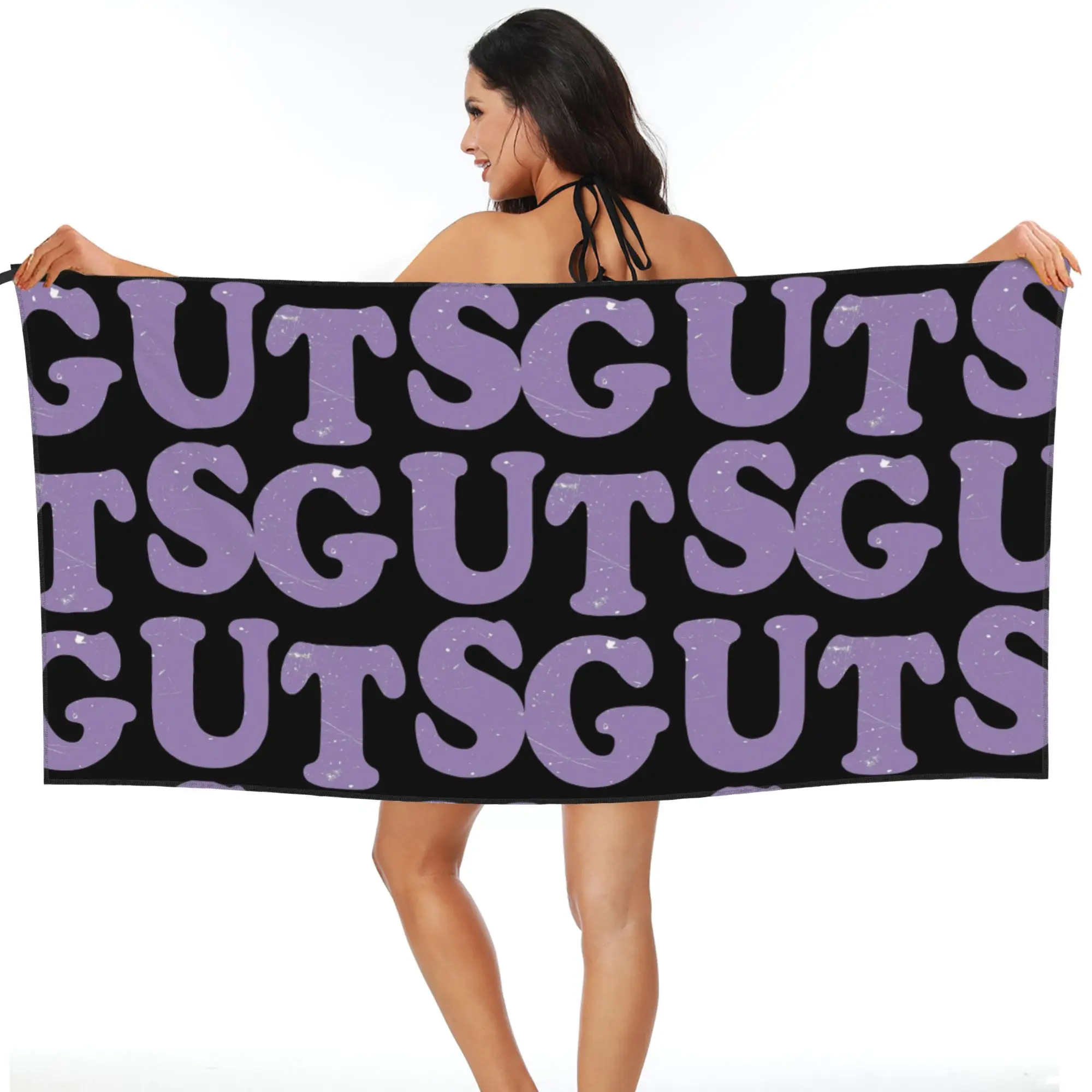 Olivia Guts World Tour  Beach Towel Soft Microfiber Quick Dry Absorbent Quick Towels For Pool