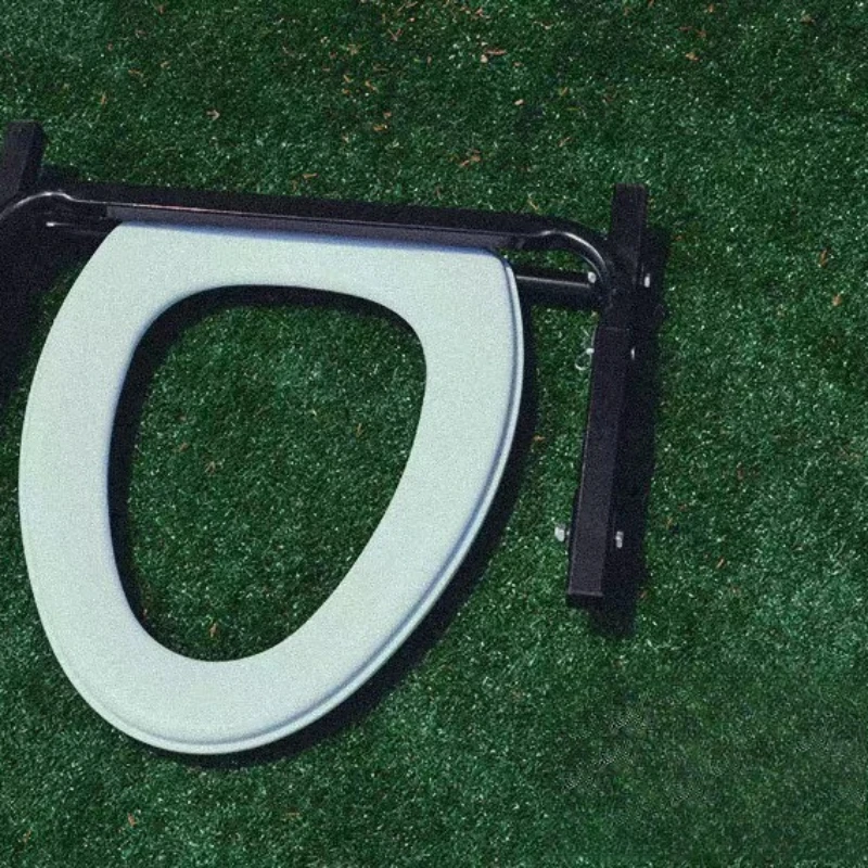 

Outdoor camping toilet, tire toilet, folding toilet, exquisite camping