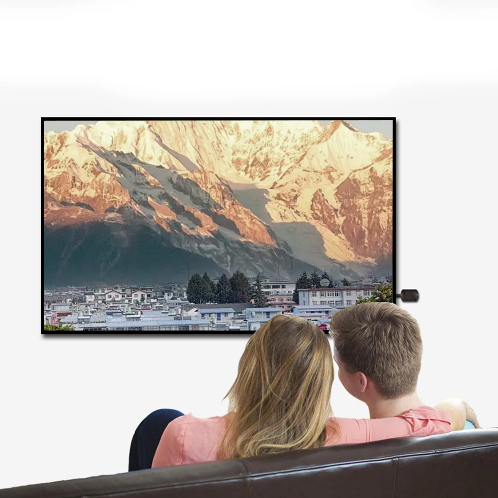 

Компактный адаптер Wi-Fi Miracast для ПК Stream Видеоигра Музыка к проектору Черный