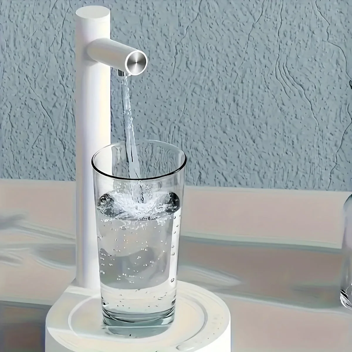 1 USB rechargeable smart desktop water pump, bucket type electric water dispenser, automatic small water pump, suitable for outd