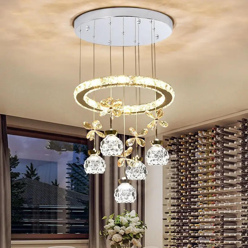 Modern LED Simple Creative Personality Ceiling Chandeliers Living Dining Room Home Decor Hanging Light Luster Fixtures