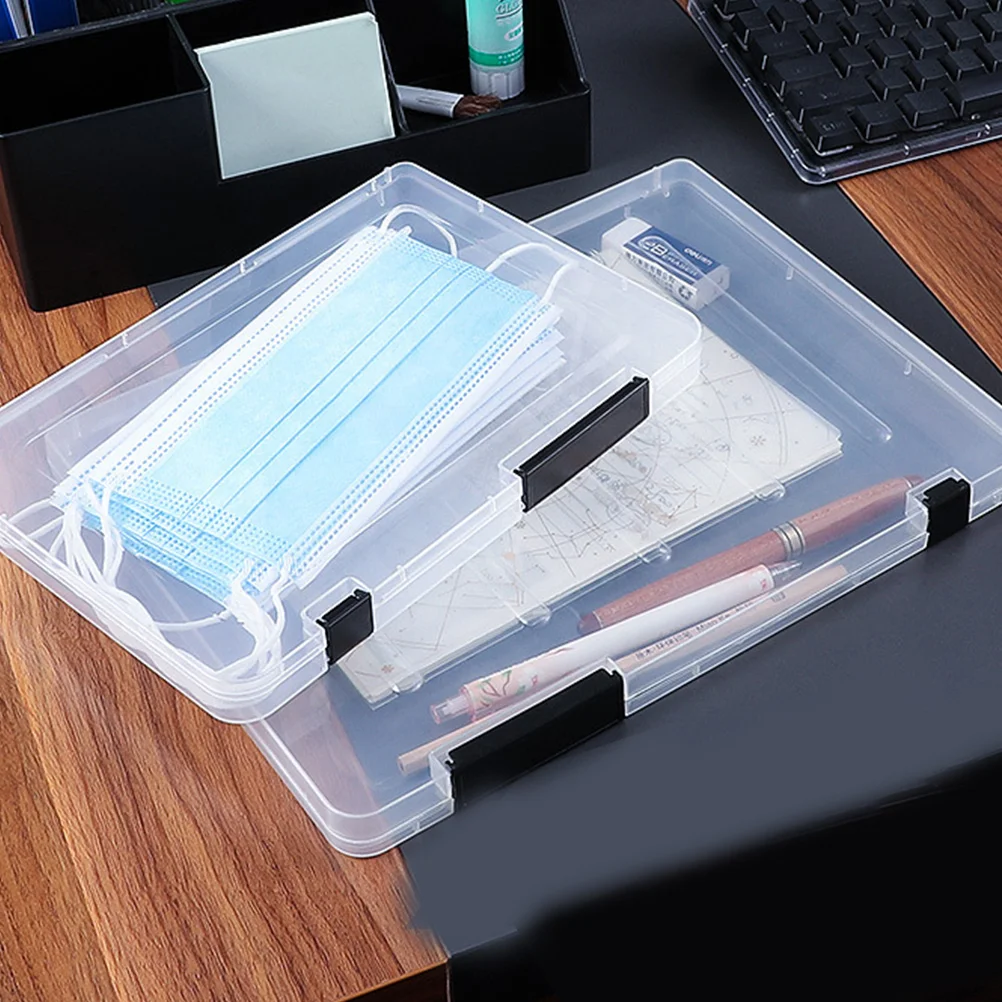 

File Storage Plastic Document ganizer able Folder File ganizer Certificate Holder Portable Paper Files Container
