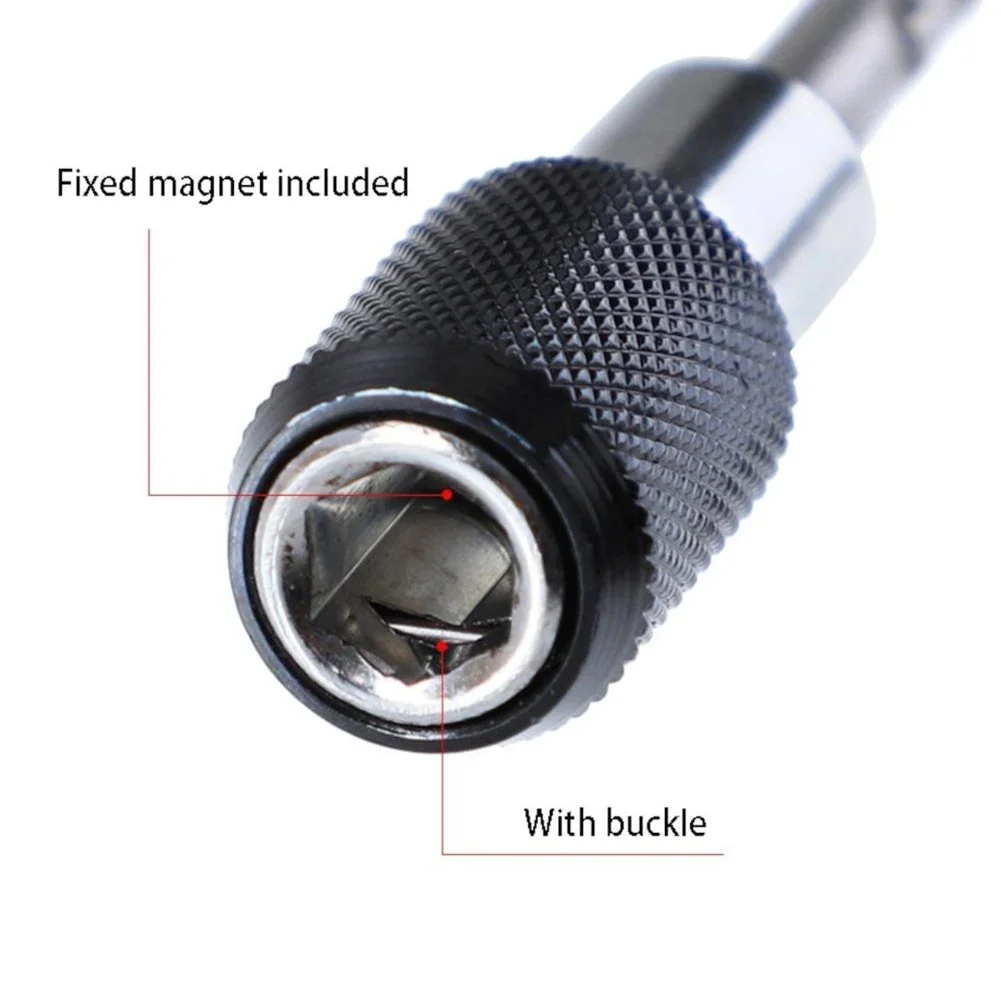 Hand Tools Extend Bar 2pcs 5mm To 1/4 Hex Shank Tools 6mm 801 802 Drill Bit Extend Bar Magnetic Screwdriver Bit