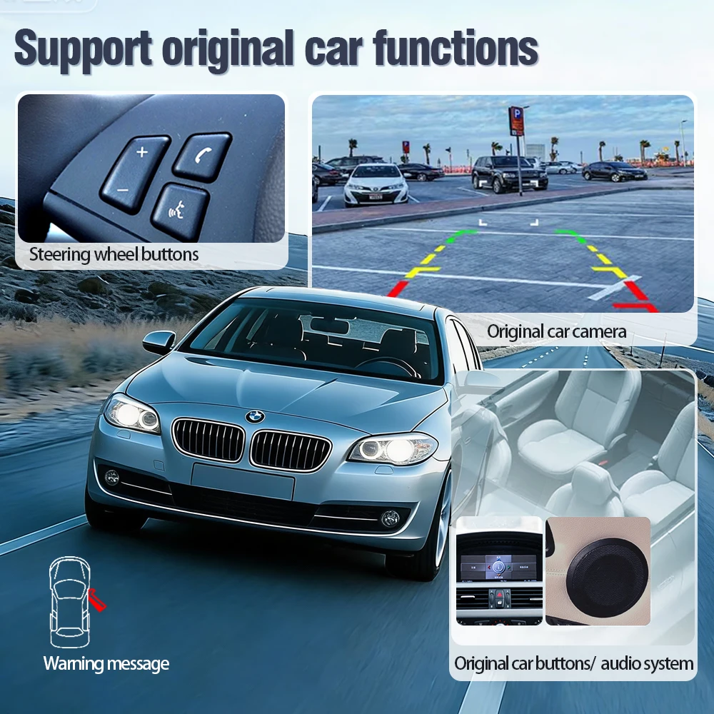 Picture 6: AUTOTOP Wireless CarPlay Android Auto Decoder for BMW CCC CIC 1 3 5 6 7 Series E90 E91 E92 E93 E81 E82 E87 E88 E60 E61 E70 E65