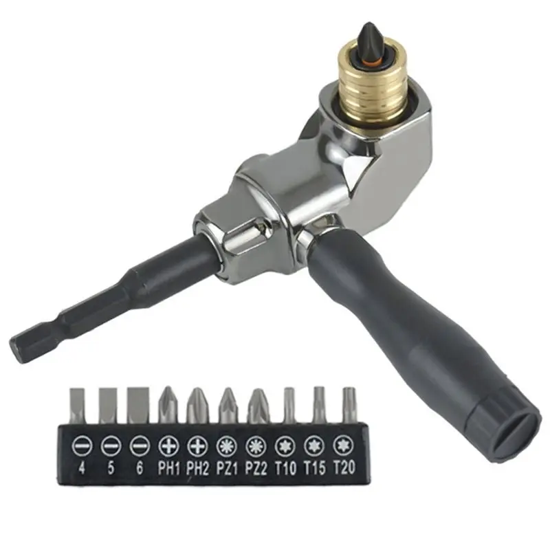 

A27F-By-Compact Corner Drilling Solution 90 Degree Drill Adapter-Easy Assembly Design