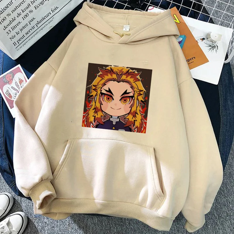 Anime Demon Slayer Kochou Shinobu felpa con cappuccio da donna Casual autunno felpa con cappuccio caldo o-collo sciolto femminile Y2K Pullover felpa invernale