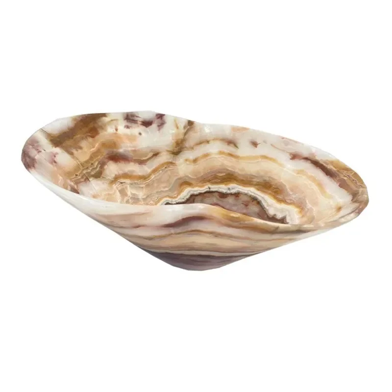 Fruit plate, office villa home improvement storage plate, high-end living room ornament