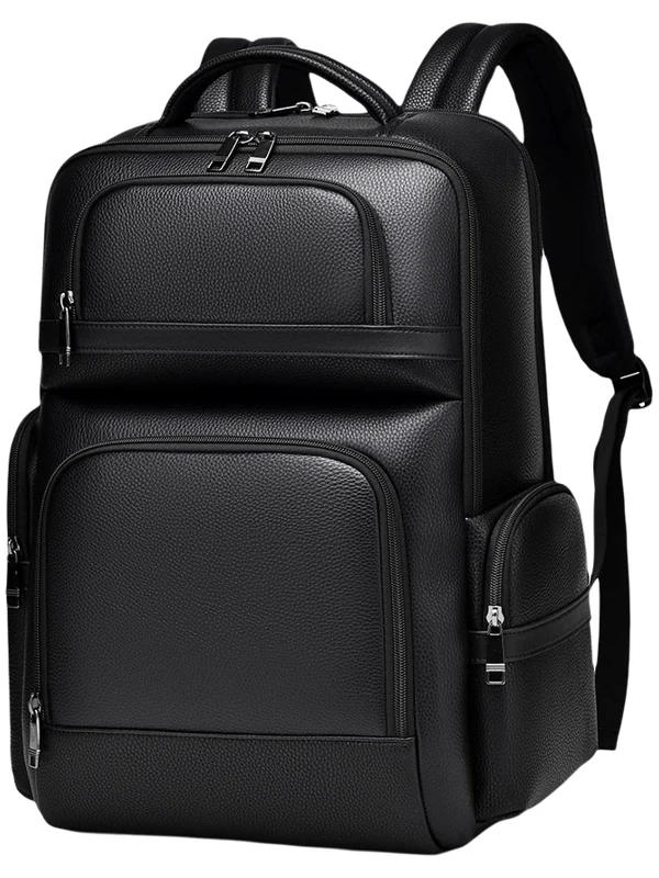men's-business-backpack-pu-leather-shoulder-bagpack-medium-waterproof-with-computer-compartment-comfortable-back-support