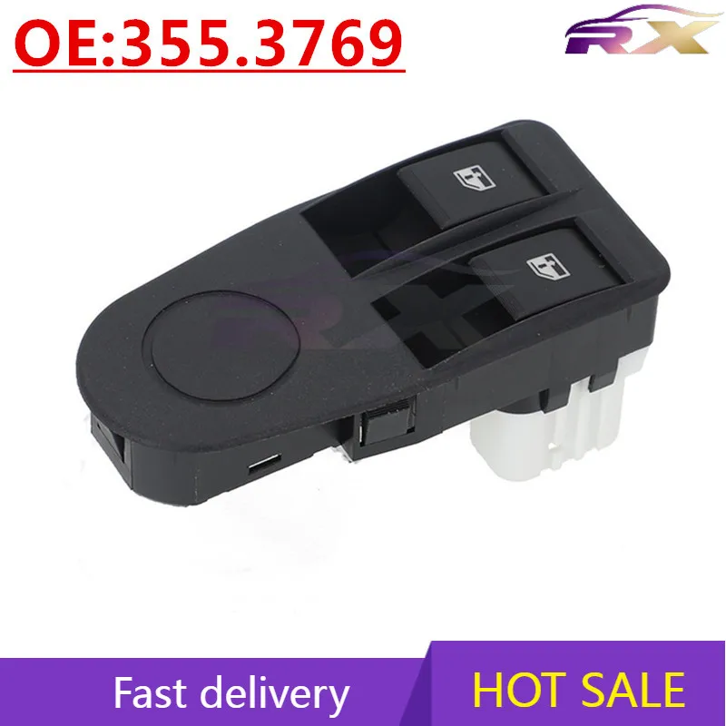 

OEM:355.3769 Auto Accessories Glass Lifter Switch Power Window Control Switch For Lada
