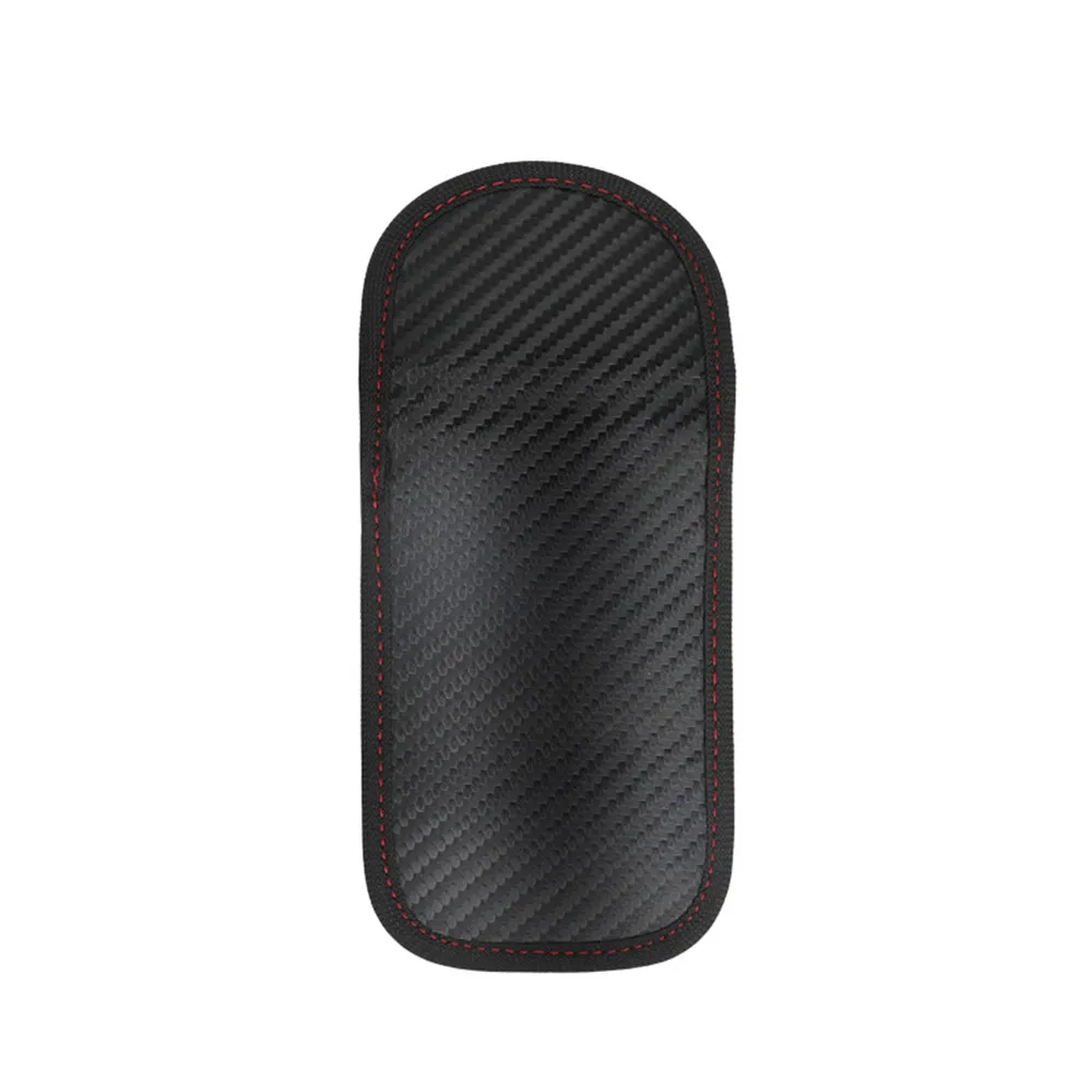 

For Carbon Fiber Car Key Shielding Bag Anti-Theft Anti-Scanning Key Cover