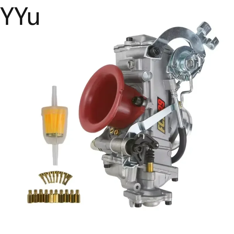 for FCR28 FCR33 FCR35 FCR37 FCR39 FCR41mm Carburetor for Honda CRF450 CRF650 KLX450 Yamaha YZ450F Large Displacement Racing
