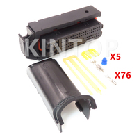 1 Set 81 Pin Car AC Assembly Composite Socket For Hyundai Elantra 9-368292-1 368376-1 ECU Electronic Control Unit Wire Connector