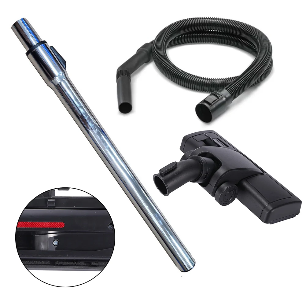 1 set Floor Brush Scraper Stainless Steel Suction Tube Head Hose For Karcher WD3.200 WD3.300 WD3.500 Vacuum Cleaner Parts Kit