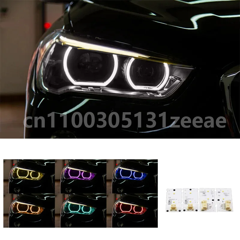 

For 2014-2019 BMW X1 F48 F49 4PCS LED Headlight DRL Daytime Running Light Module LED Light 63117428789 63117428790 63117428792