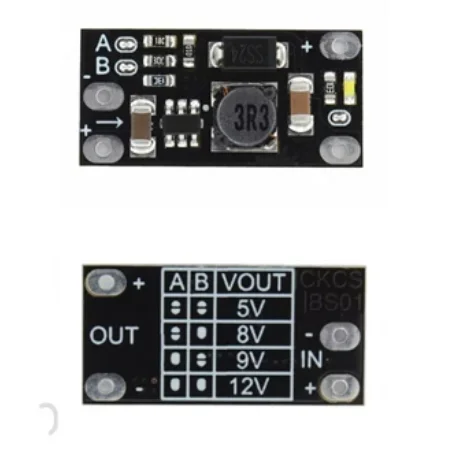 5PCS 3.7V to 12V Voltage Regulator PCB Board Module Lithium Battery Boost For Mini DC-DC Boost Step Up Converter Board Module