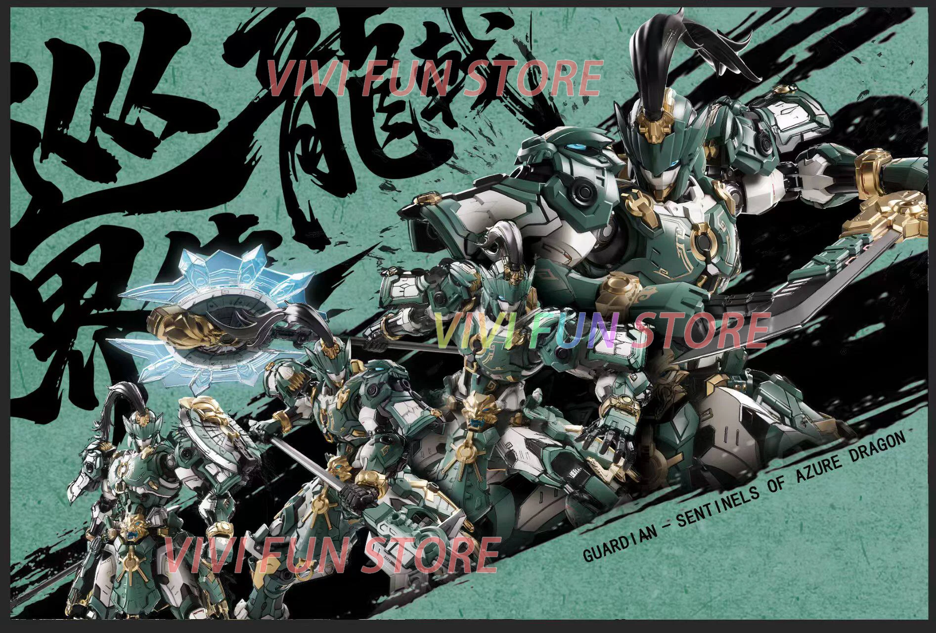 In Stock ZEN of Collectible CD-AS-01 GUARDIAN SENTINELS OF AZURE