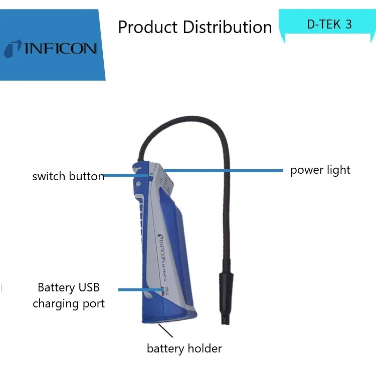 724-202-G1 INFICON Refrigerant Leak Detector