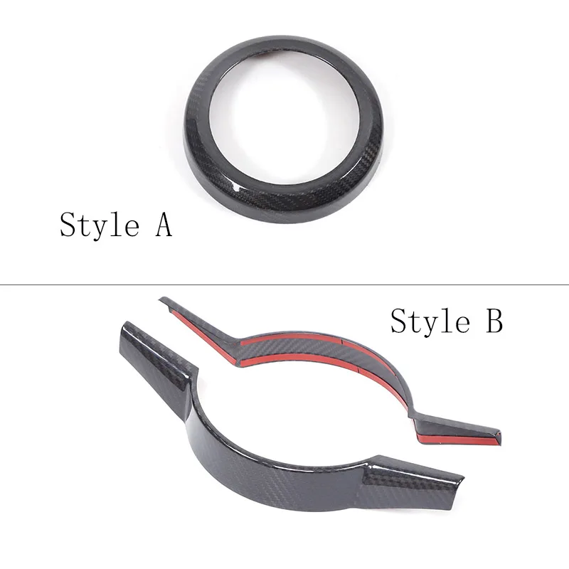 For INEOS Grenadier 2020-2026 Real Carbon Fiber Car Steering Wheel Decorative Frame Stickers Car Interior Accessories