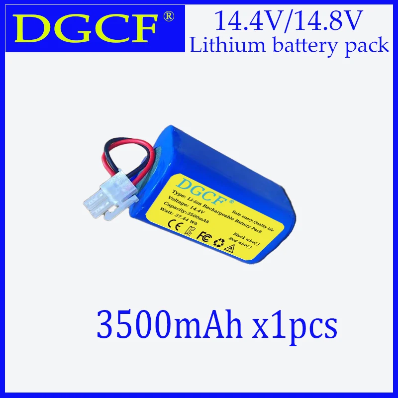 3500mAh 14.8V Replacement Battery for ILIFE A4 A4s V7 V7s Plus Robot Vacuum, High Capacity 4S1P Li-ion 2600mAh🏅