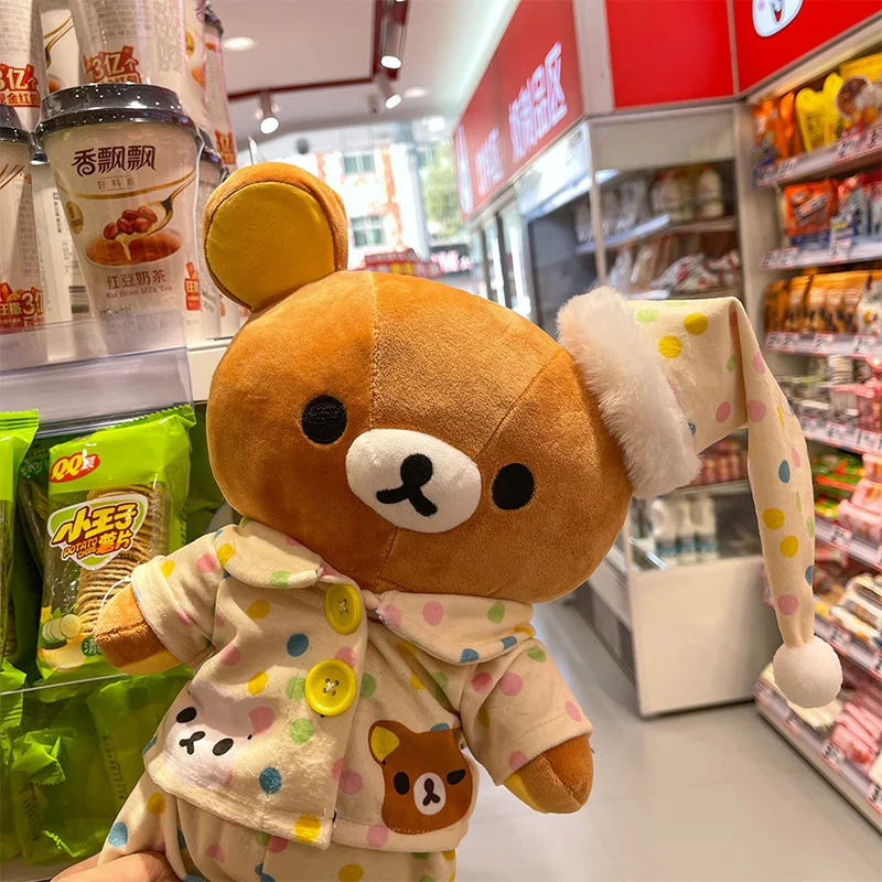 Rilakkuma Knuffel Pop Zacht Kussen Pyjama Slaapkussen Slaapbank Decoratief Ondersteunend Sierkussen Verrassing Kerstcadeaus