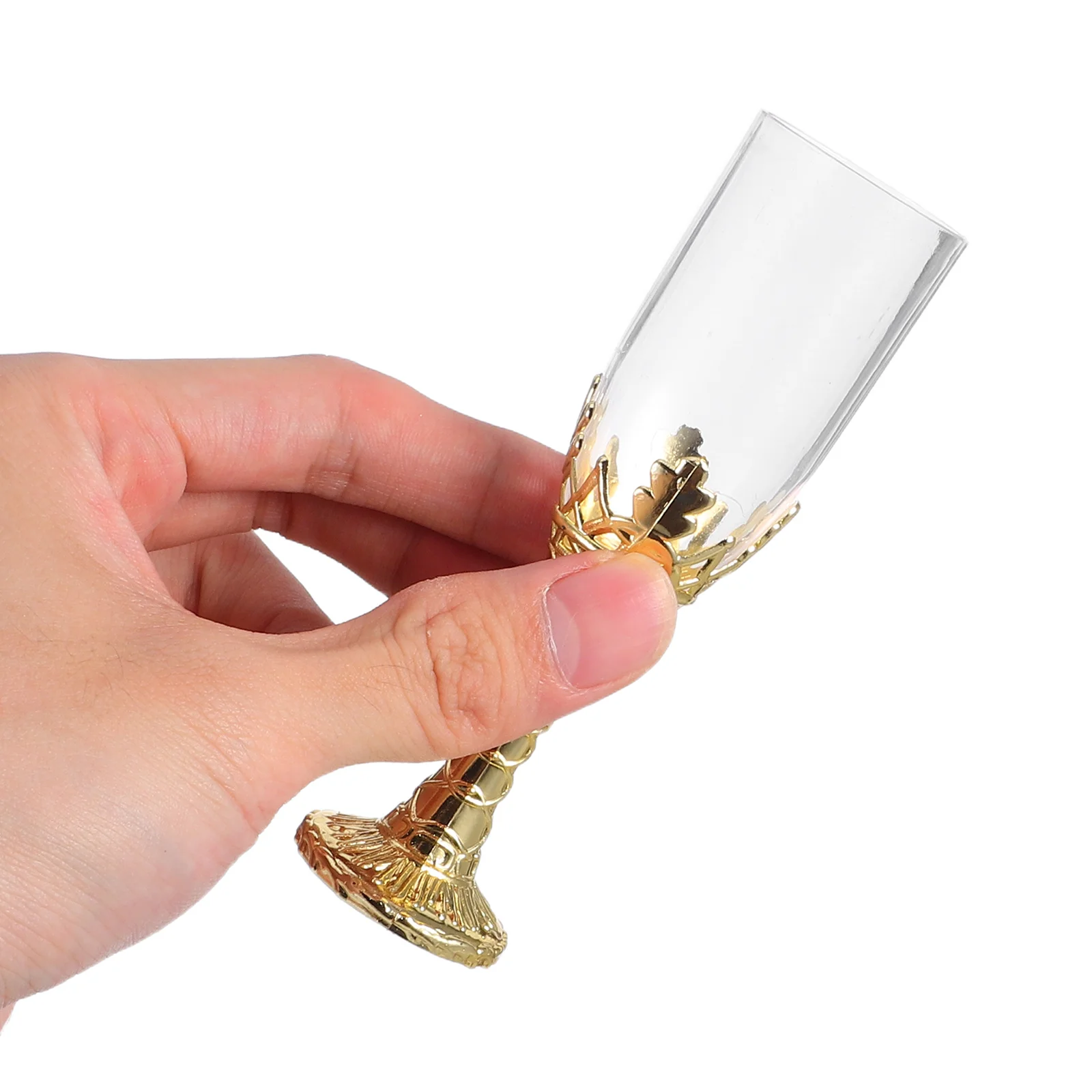 

12pcs Medieval Goblets Glass Altar Chalice Drinking Cups For Church Communion Religious Rituals Weddings Graduation