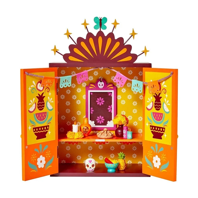 

Day Of The Dead Altar, Home Decoration, Day Of The Dead Decoration, Memory Photo Frame Shadow Box