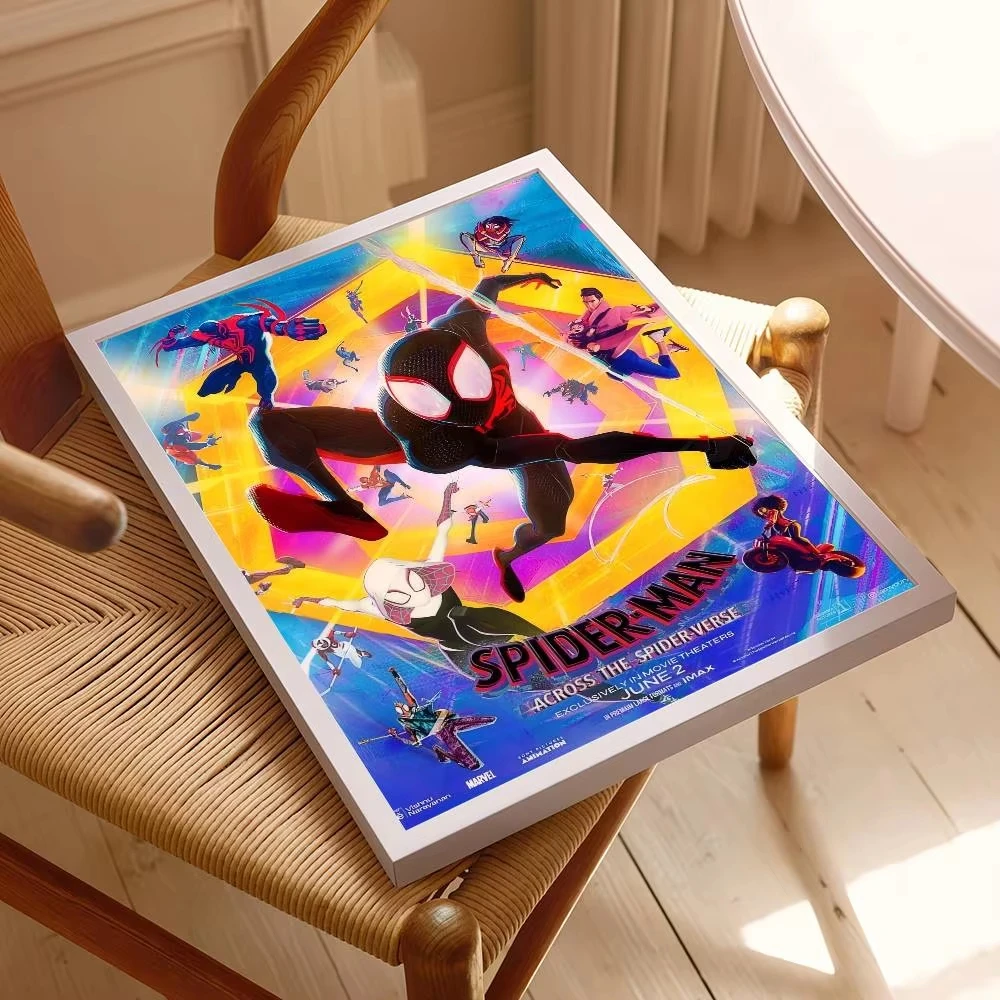 1 Stück Film S-S-Spider COOL M-Man Across Verse Vintage Poster Retro Papier Raum Bar Café Dekoration – Detail 10