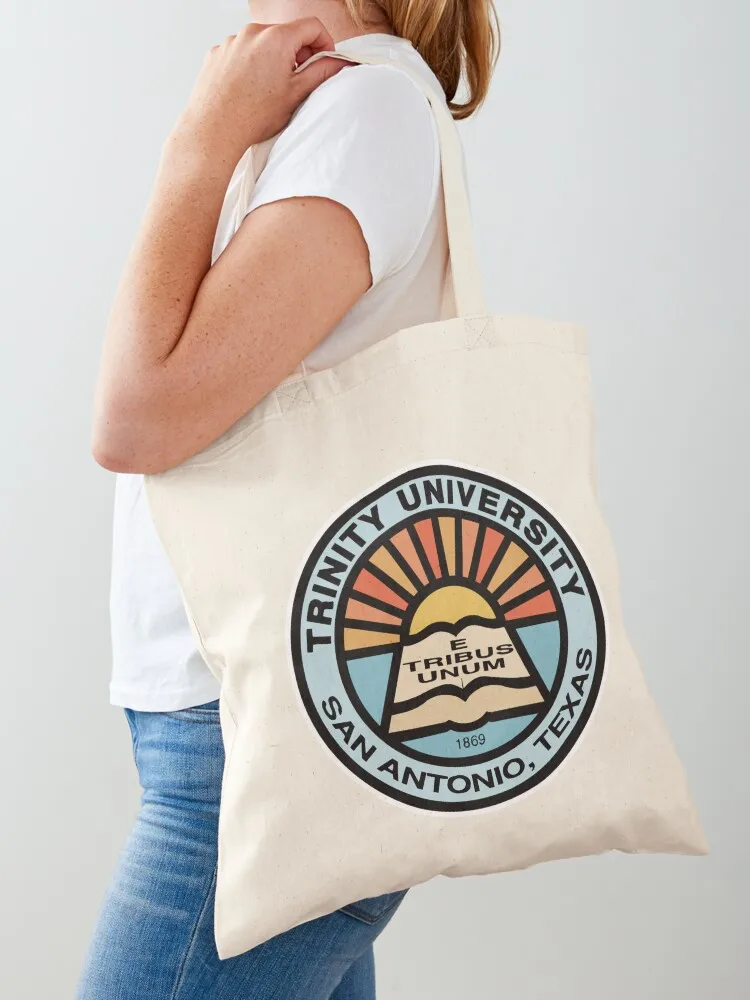 

Trinity University Emblem Tote Bag tote bag women Canvas bag tote bags aesthetic canvas bags