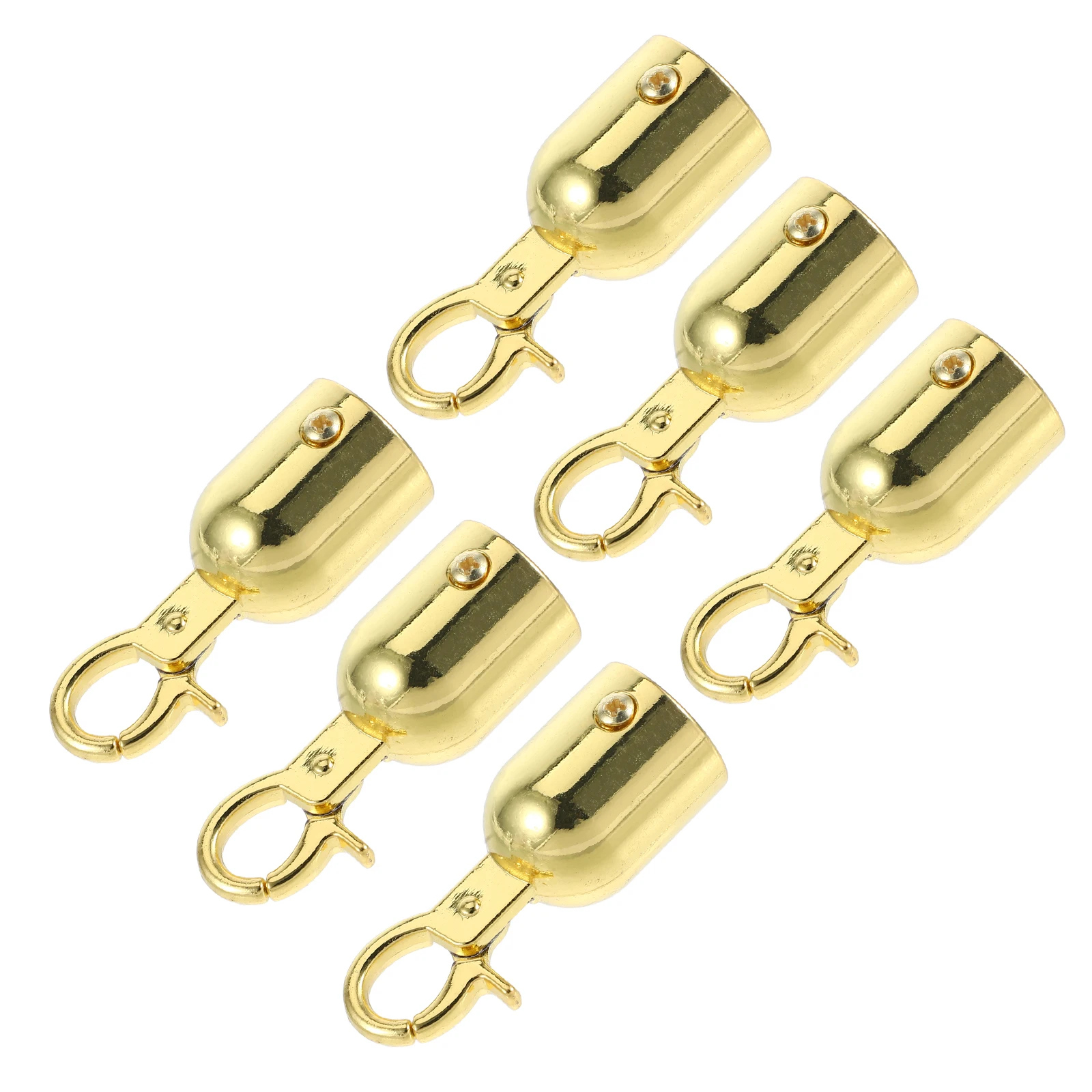 Stanchion Rope Hook Accessories Zinc Alloy Custom Lanyards Concierge Column Retractable Belt Safety Barrier Hooks Crowd Control