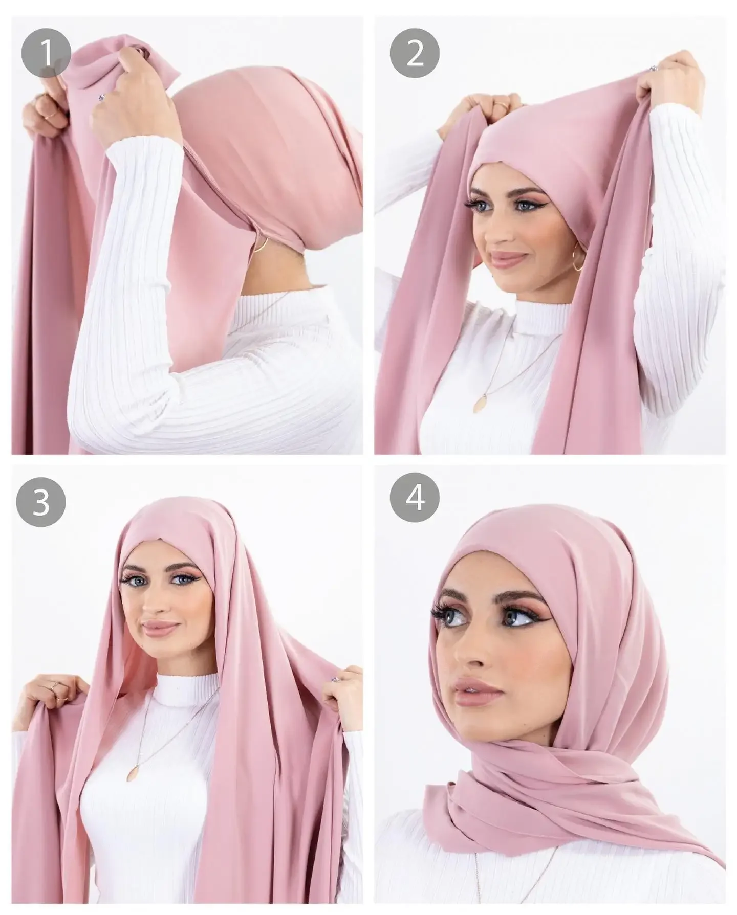 

Pin Free Instant Chiffon Hijab Women Jersey Bonnet Islam Shawls and Wraps Bonnet Hijab Underscarf Cap Foulard Femme