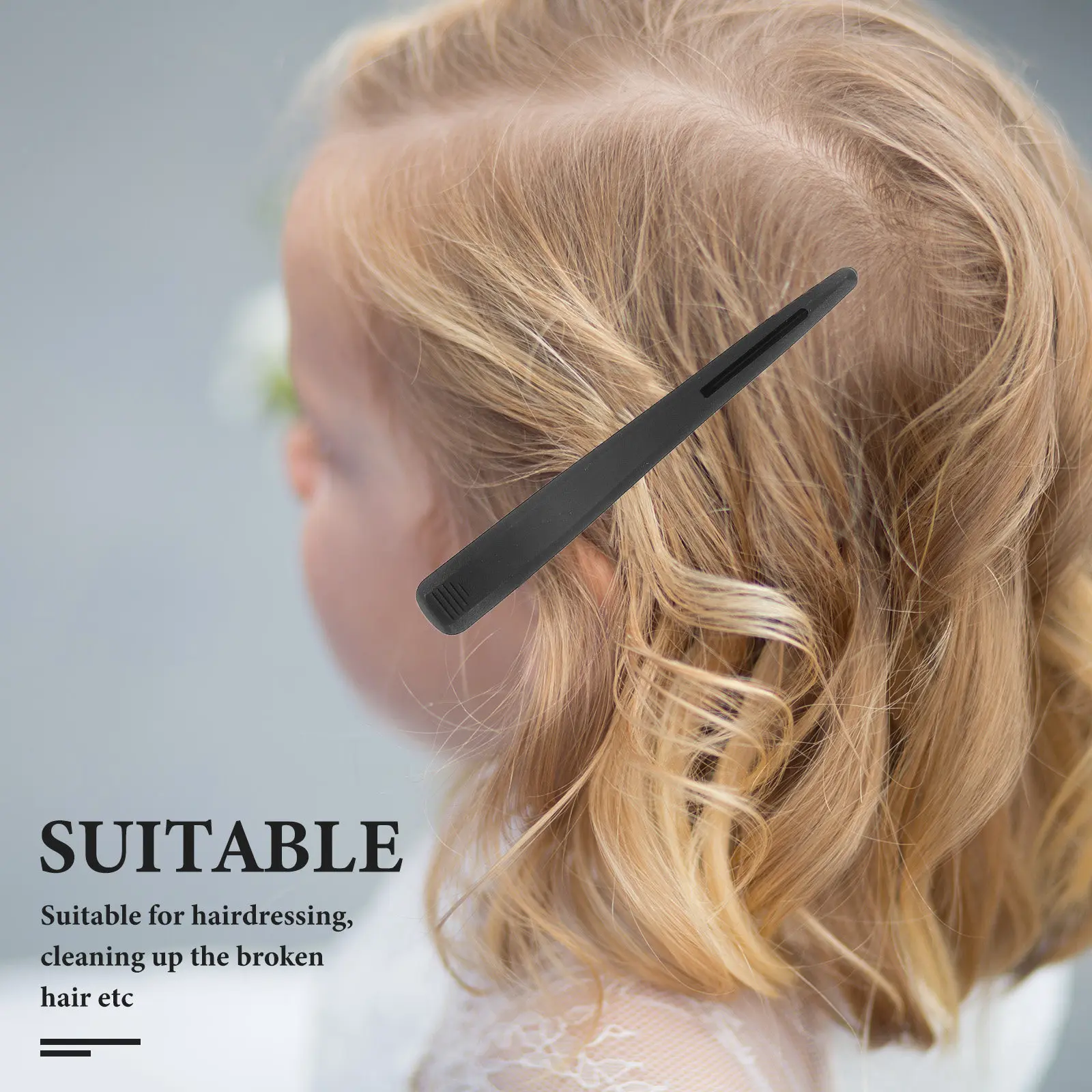 6Pcs Duckbill Hair Clips High Gloss Smooth Plastic Haircut Tools for Hair Separation Cold Wave Location Home Salon Supplies