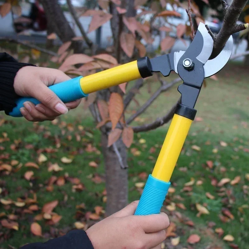 Anti Handle Pruning Lopping Shears Garden Bonsai Tools Ioppers 65Mn Hedge Tree Scissors Cutter ing Tool