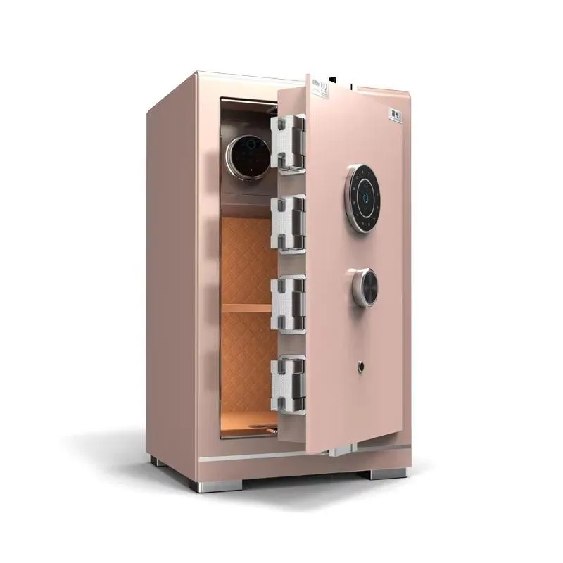 Biometric WiFi Wall Mounted Commercial Safe Large Steel Security Cabinet with Automatic Lock System Fireproof Protection