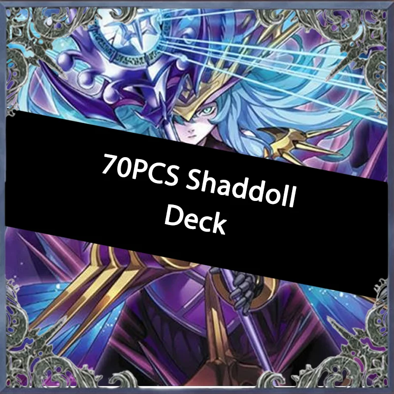 70枚入り-シャドール-tw03-エル・シャドール・メシャライル・レフ・シャドール・フュージョン-遊戯王カードゲームデッキ-簡単プレイ-非公式-マスターデュエル-diyデッキ
