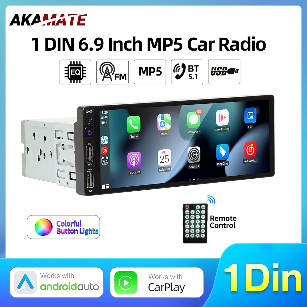 6.9Inch Car Radio W…
