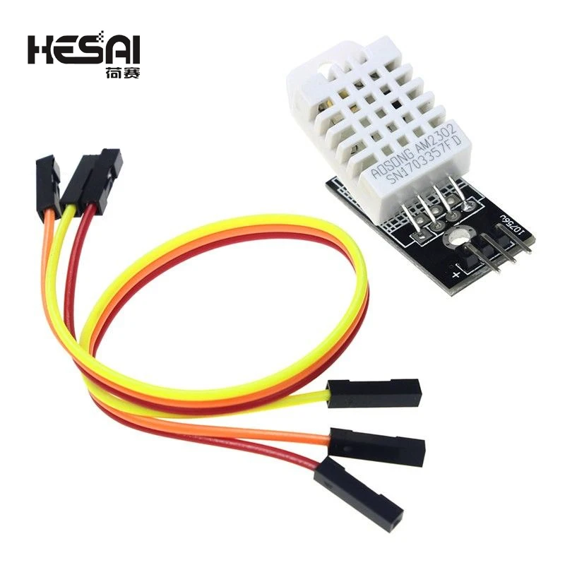 DHT22 AM2302 Digital Temperature Humidity Sensor Module Replace SHT11 SHT15 With Dupont Cables For Arduino DIY Kit
