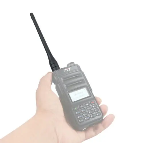 SMA-M ดั้งเดิมเสาอากาศ vhf/uhf แบนด์คู่สำหรับวิทยุวิทยุสื่อสาร TYT TH-UV88