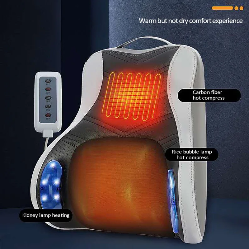 Car waist rest Car massage waist cushion Car seat back cushion Driving support support Headrest