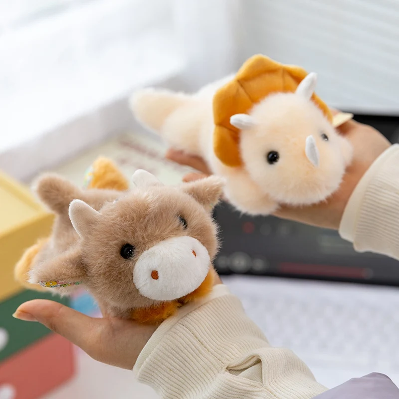 

19cm Cute Ox Dinosaur Sloth Koala Cat Pig Animal Plush Toy Children Table Doll Ornaments Companion Doll Birthday Christmas Gifts