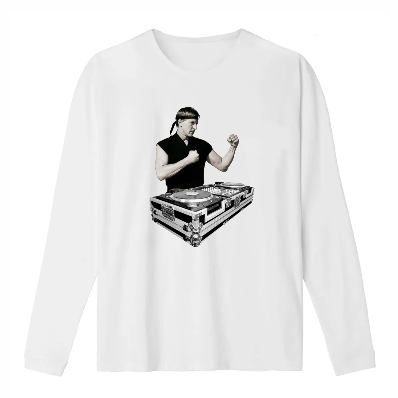 Johnny Lawrence T-Shirt Summer Casual Cotton Tee Oversized Streetwear Tops Vintage Graphic Print Loose Fit Short Sleeve