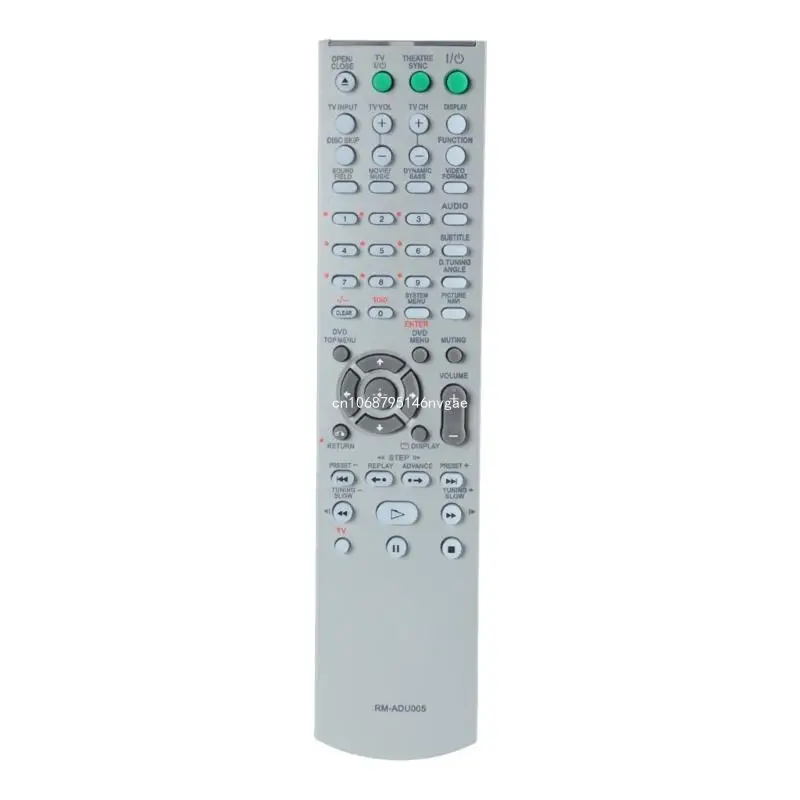 Universal Receiver Remote Control RM-ADU005 Replacement Compatible for DAV-DZ231 DAV-DZ30 DAV-DZ530 DAV-DZ630